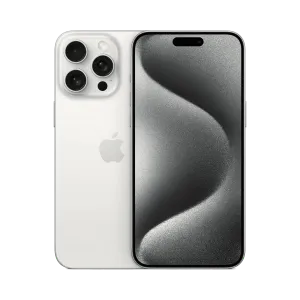 Apple iPhone 15 Pro - 128 GB - Beyaz Titanyum