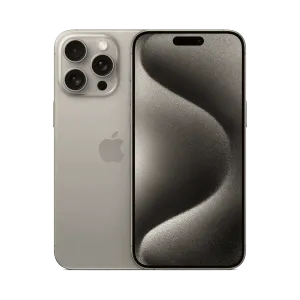 Apple iPhone 15 Pro - 128 GB - Natürel Titanyum