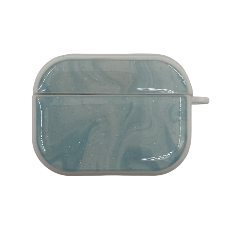 Nettech Apple Airpods Pro Uyumlu Simli İpli Arka Koruma Kılıf (Beyaz) NT-110053