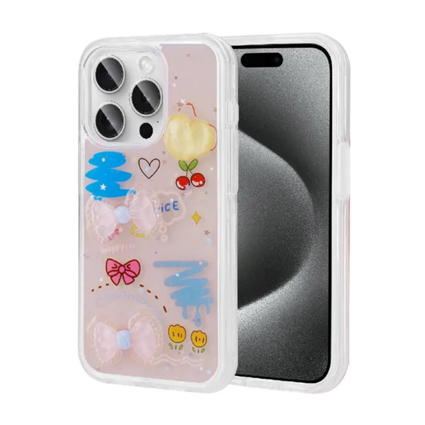 Nettech Apple iPhone 15 Pro Uyumlu Mimi Seri Arka Koruma Kılıf (Karışık Renk) NT-105316 - 2