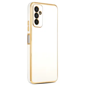 Galaxy M13 Kılıf Zore Bark Kapak - Beyaz