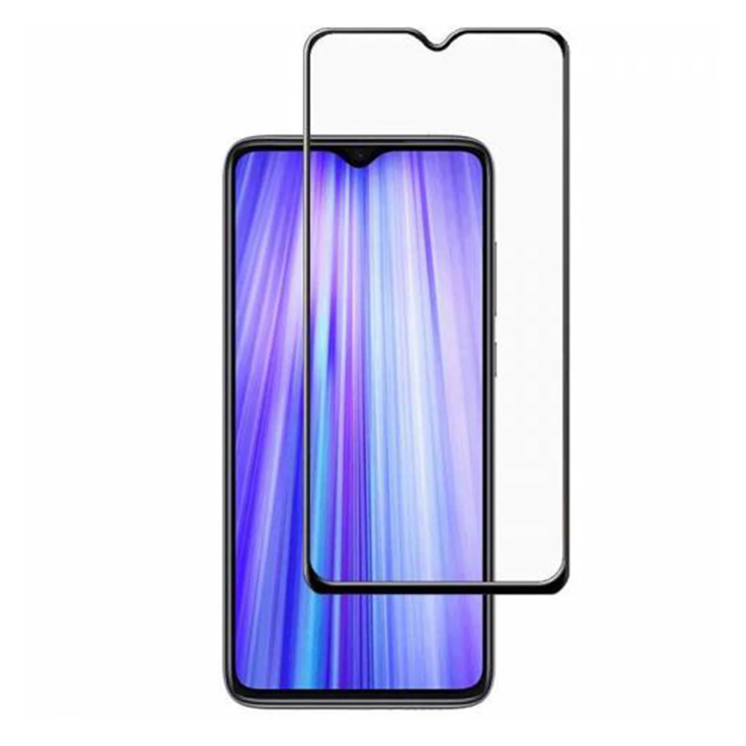 Nettech Xiaomi Redmi Note 8 Uyumlu Ön Koruma Seramik Nano Ekran Koruyucu (Siyah) NT-79550