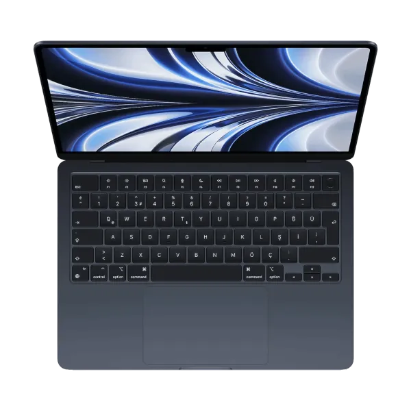 Apple MacBook Air 13.6 inch (13.6-inch, 2022) - 2.42 GHz M2 10GPU - 16 GB - 256 GB - Gece yarısı