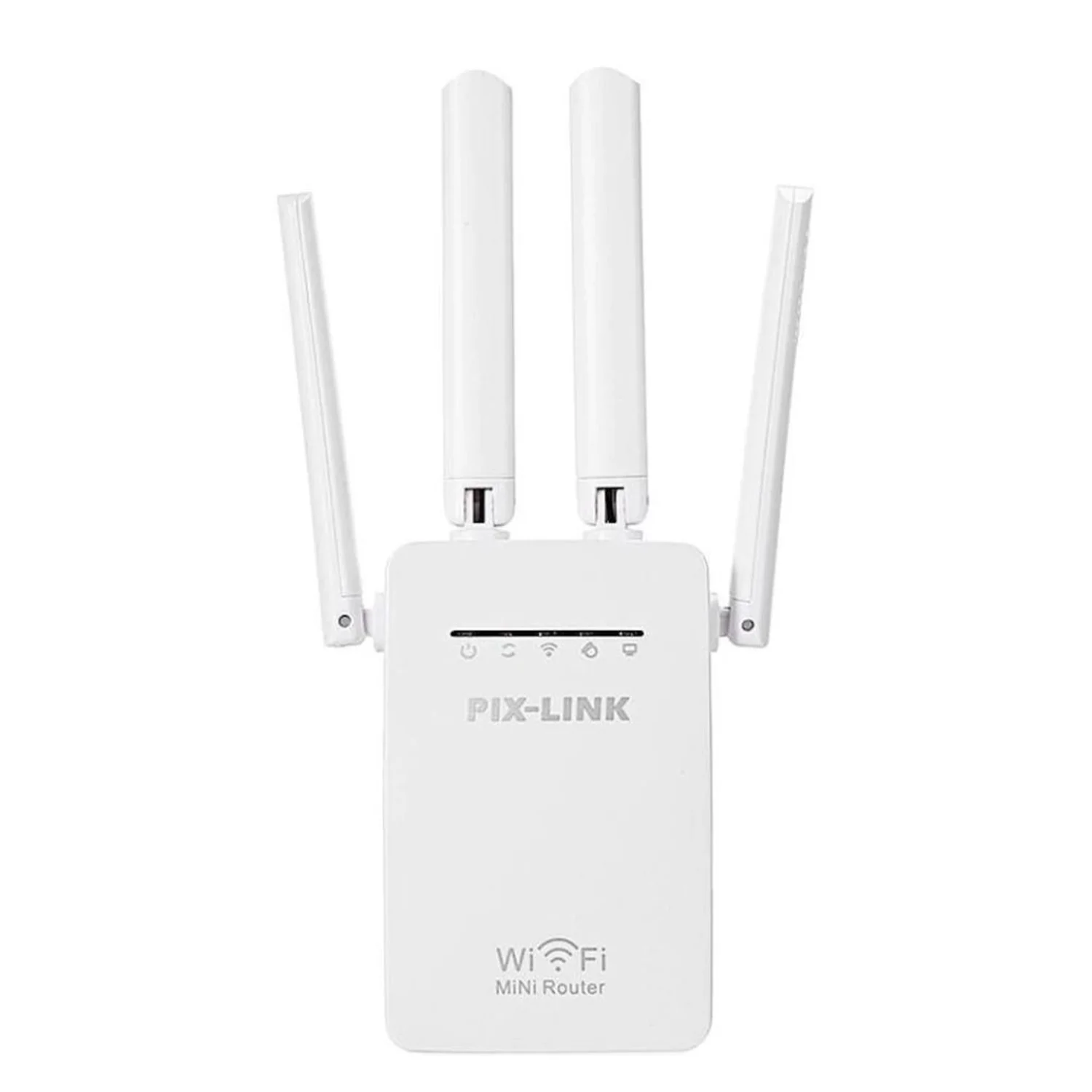 Pıx-Lınk Lv-Wr09 Kablosuz Sinyal Yükseltici Modem, Router (Beyaz) NT-80418
