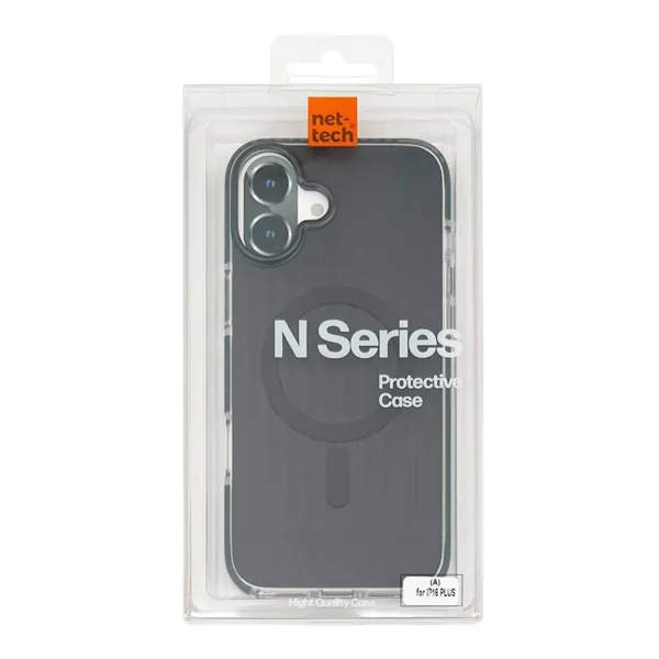 Nettech Apple iPhone 16 Plus Uyumlu NT-N059 Arka Koruma Kılıf (Siyah) NT-111194 - 3
