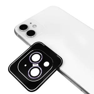 Apple iPhone 11 Zore CL-09 Kamera Lens Koruyucu - Mor