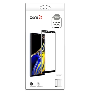 Galaxy S20 Ultra Zore 3D Short Curve Nano Ekran Koruyucu - Siyah