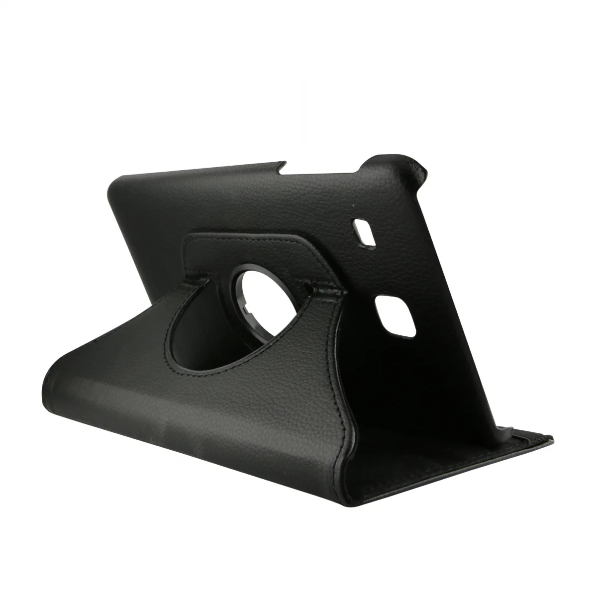 Nettech Samsung Galaxy T375 Tab E 8.0 Uyumlu 360 Kapaklı Kılıf (Siyah) VR-4247