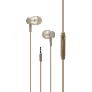 Nettech NT-39 3.5 Jack Girişli Kulak İçi Kulaklık (Gold) VR-14247