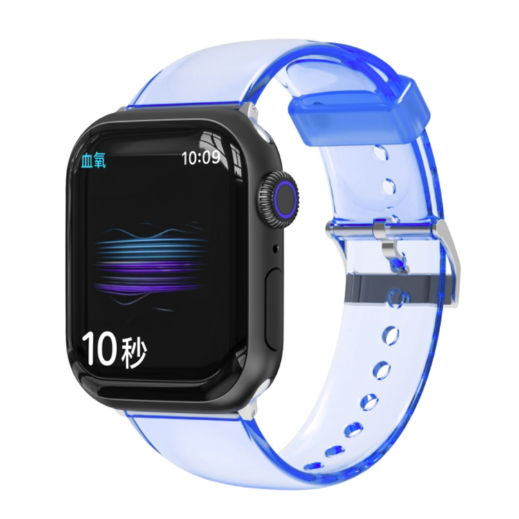 Nettech Apple Watch Seri 40/38 mm Uyumlu Silikon Kordon (Mavi) NT-112454