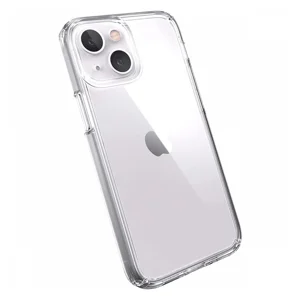 Nettech Apple iPhone 13 Mini Uyumlu Lüx Seri Kamera Korumalı Arka Koruma Kılıf (Şeffaf) NT-91483