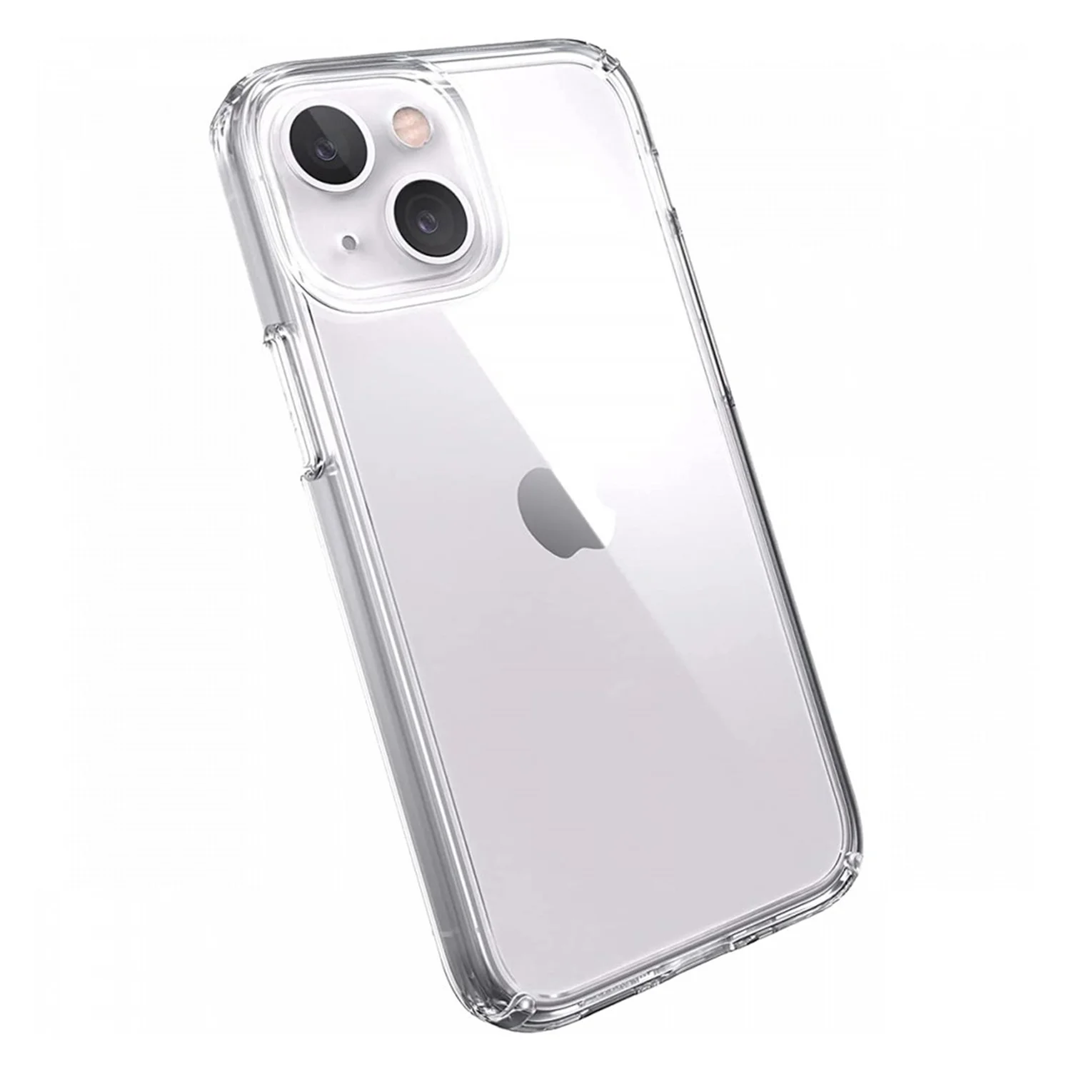 Nettech Apple iPhone 13 Mini Uyumlu Lüx Seri Kamera Korumalı Arka Koruma Kılıf (Şeffaf) NT-91483