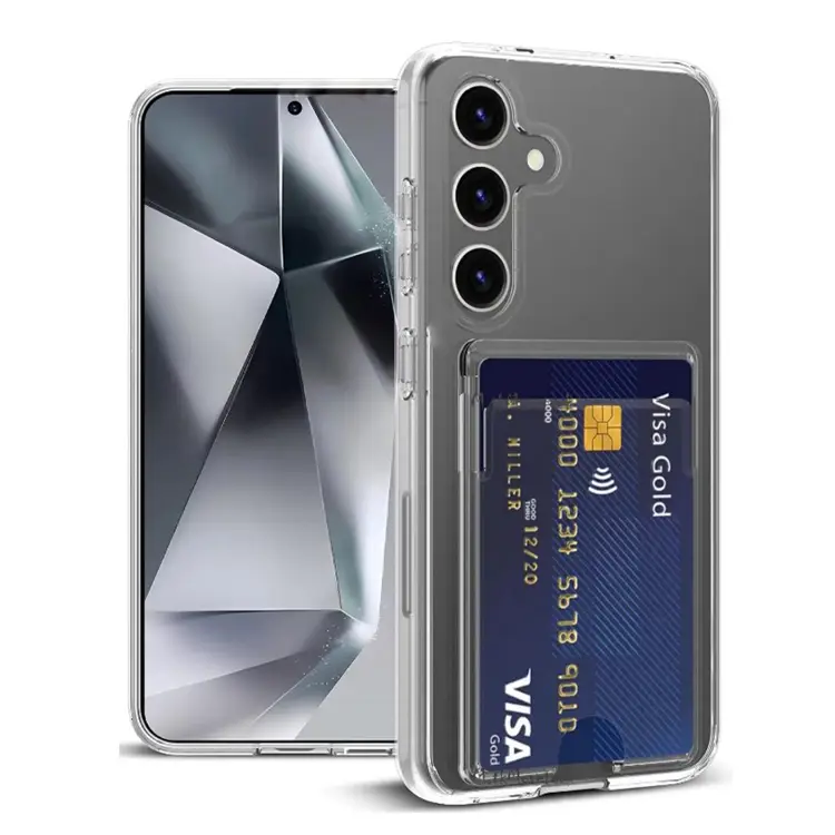 Nettech Samsung Galaxy A35 Uyumlu Kartlık Tipi Şeffaf Arka Koruma Kılıf (Şeffaf) NT-109565