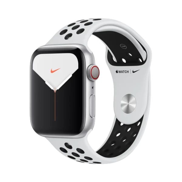 Apple Watch Series 5 Nike - Alüminyum - 44mm - GPS + Cellular - Gümüş - 1