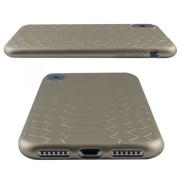 Nettech Apple iPhone X Uyumlu Timsah Seri Arka Koruma Kılıf VR-7266 - 2