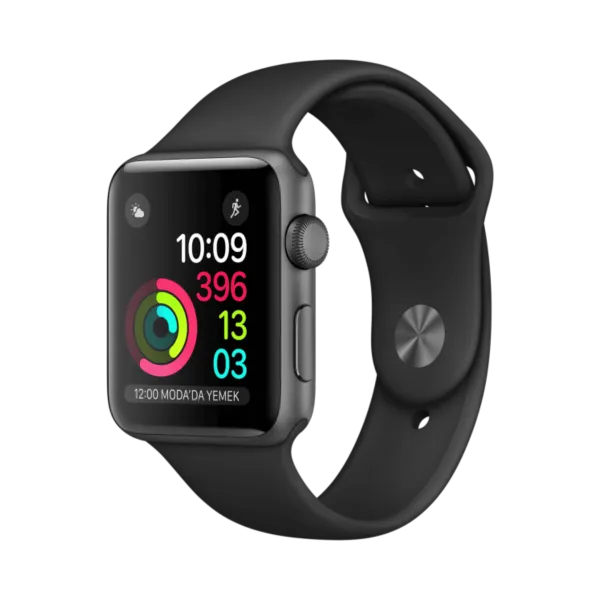 Apple Watch Series 2 - Alüminyum - 42mm - GPS - Gece yarısı