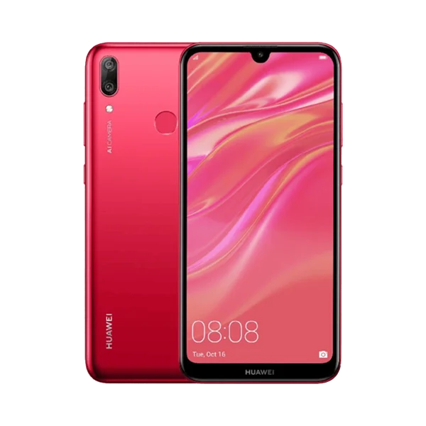 Huawei Y7 Prime 2019 - 64 GB - Mercan Kırmızısı