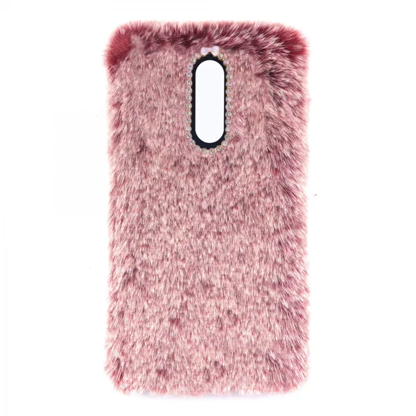 Nettech Huawei Mate 10 Lite Uyumlu Peluş Arka Koruma Kılıf (Kırmızı) VR-12903 - 1