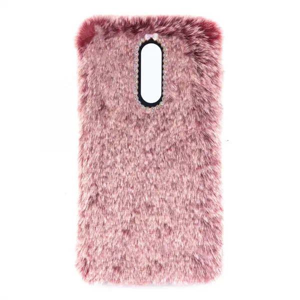 Nettech Huawei Mate 10 Lite Uyumlu Peluş Arka Koruma Kılıf (Kırmızı) VR-12903