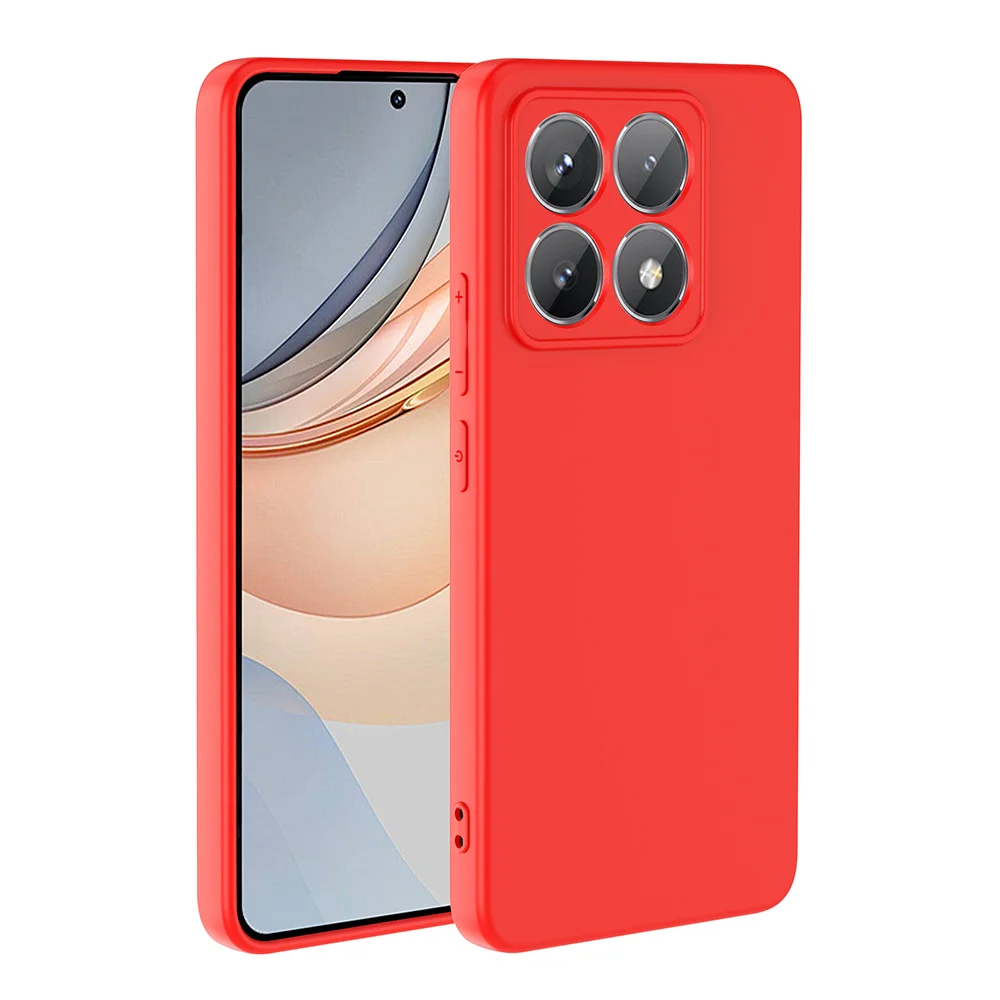 Xiaomi 14T Pro Kılıf Zore Mara Lansman Kapak - Kırmızı