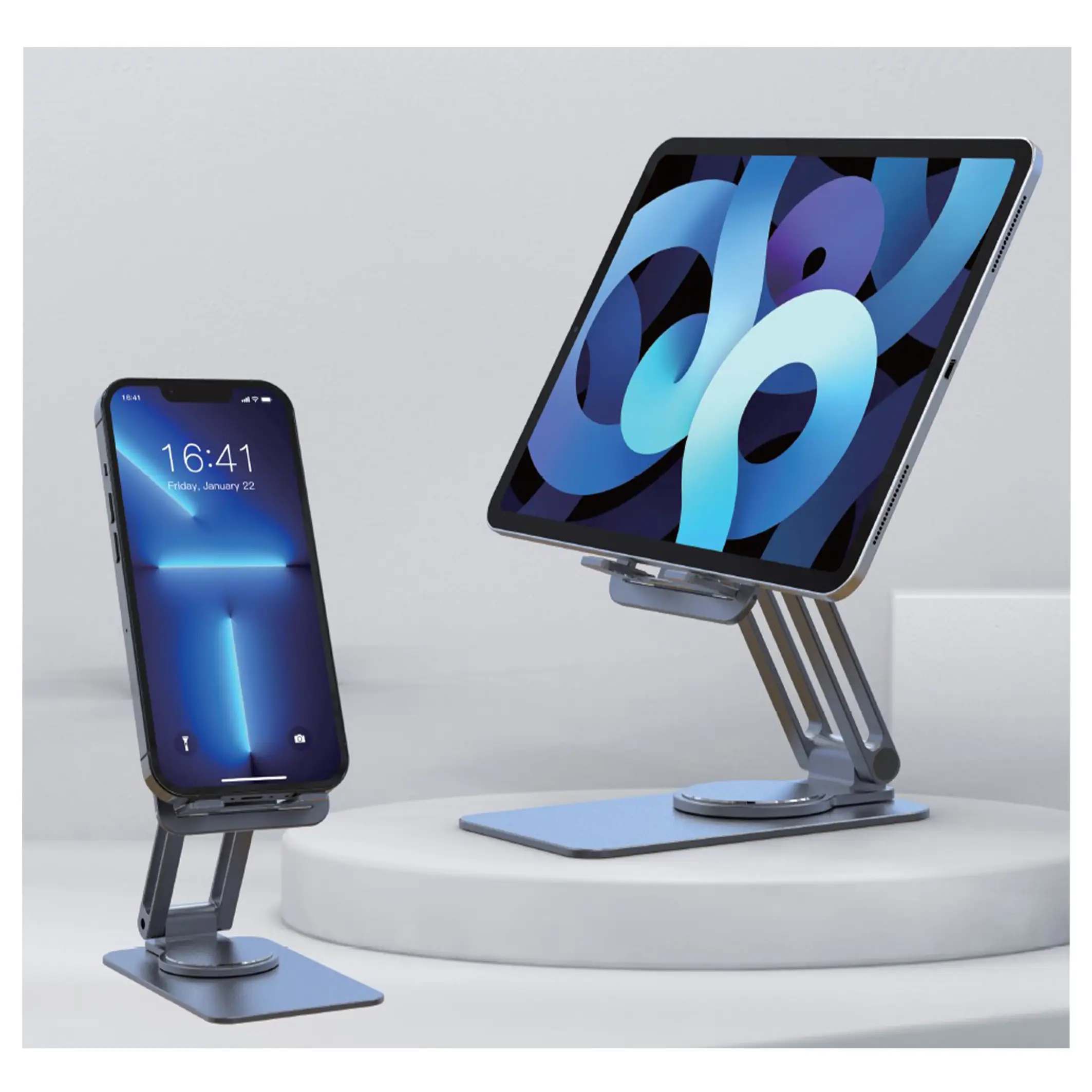 Nettech NT-007 Ev-Ofis-Okul Telefon Standı (Antrasit) NT-100953