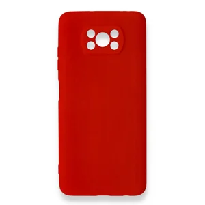 Nettech Xiaomi Poco X3 NFC Uyumlu Nano Arka Koruma Kılıf (Kırmızı) NT-87717