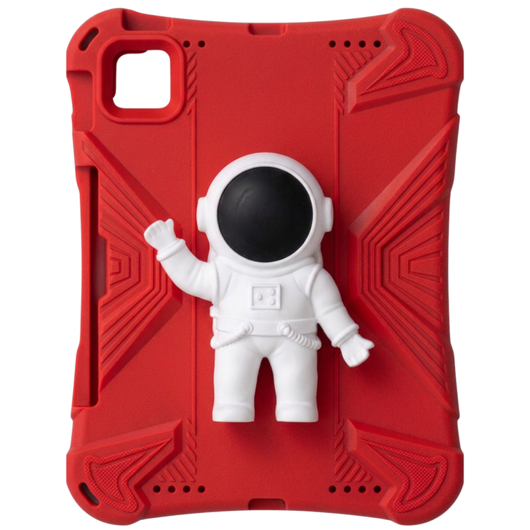 Nettech Apple iPad Mini 4 Uyumlu Maskot Seri Arka Koruma Kılıf (Kırmızı) NT-117313