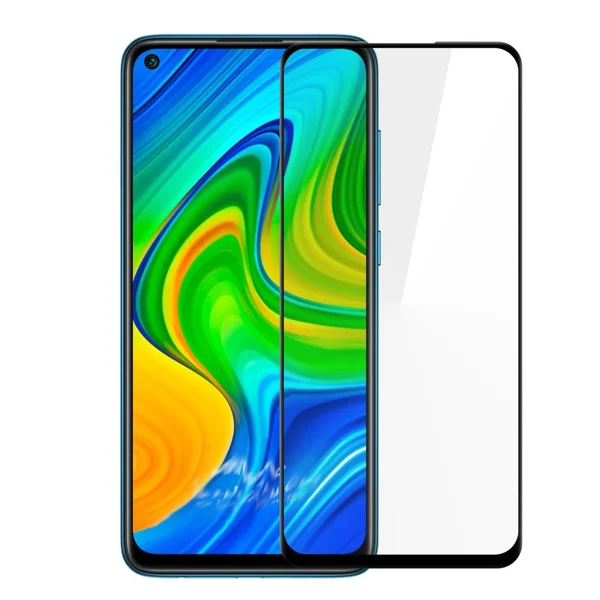 Nettech Xiaomi Redmi Note 9s Uyumlu Ön Koruma Mat Seramik Nano Ekran Koruyucu (Siyah) NT-88469 - 1