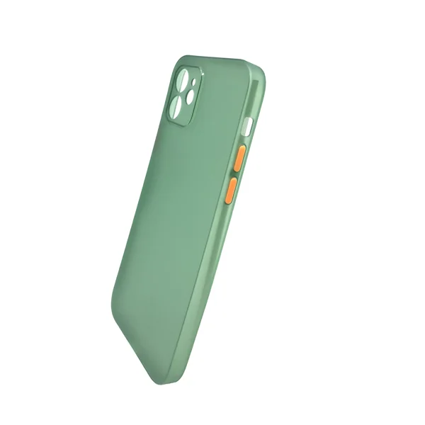 Nettech Apple iPhone 12 Uyumlu Ultra Slim Arka Koruma Kılıf (Yeşil) NT-87878 - 3