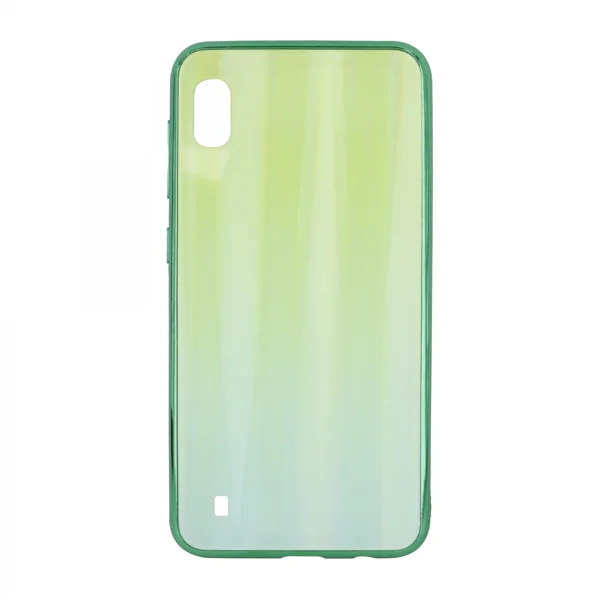 Nettech Samsung Galaxy A10 Uyumlu Degrade Arka Koruma Kılıf (Yeşil) VR-16058 - 1