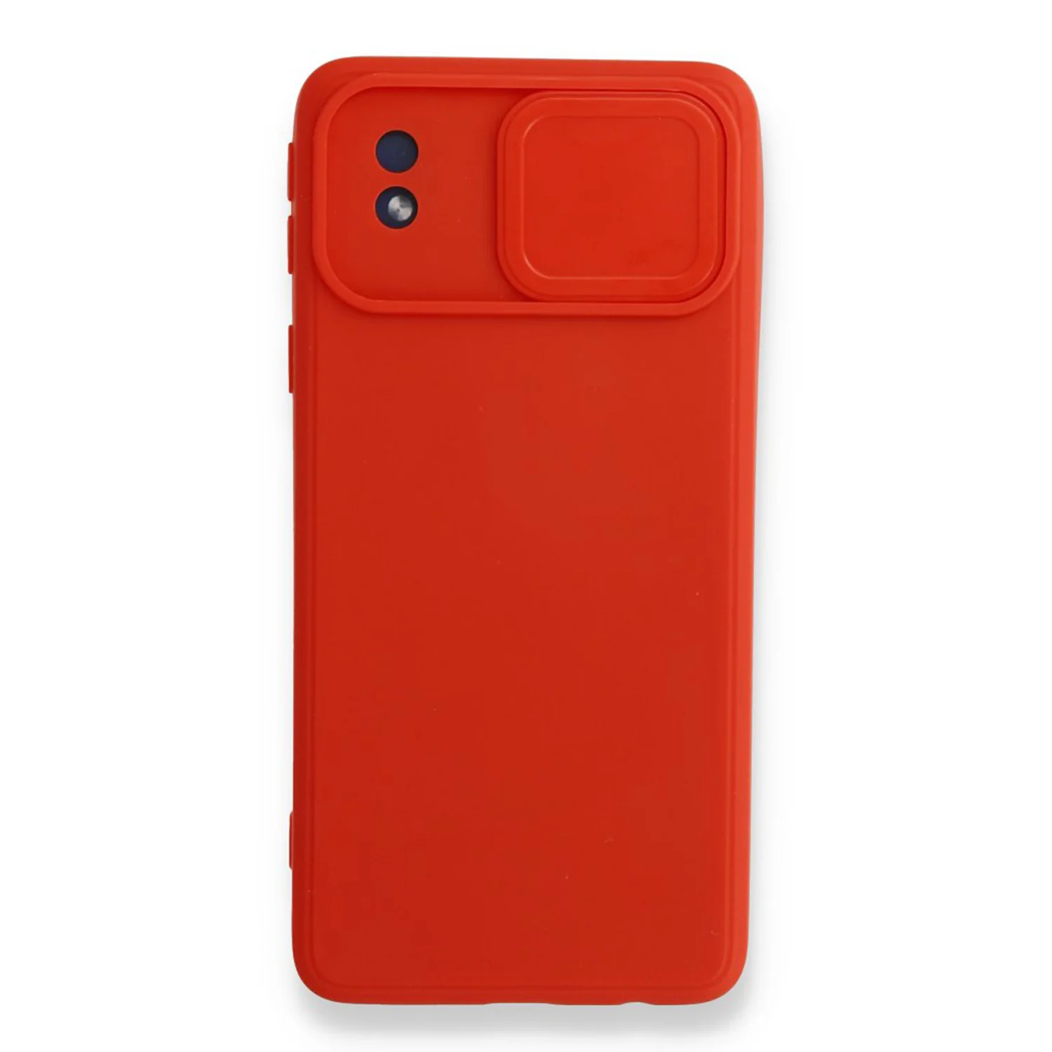 Nettech Samsung Galaxy A01 Core Uyumlu Kızaklı Kamera Korumalı Arka Koruma Kılıf (Kırmızı) NT-87150