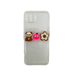 Nettech Oppo Reno 4 Lite Uyumlu Maskot Seri Arka Koruma Kılıf (Şeffaf) NT-106185
