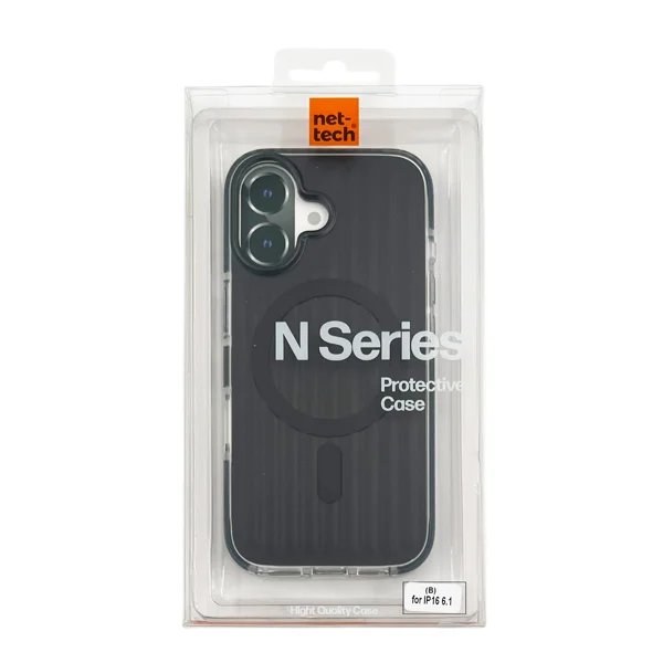 Nettech Apple iPhone 16 Uyumlu NT-N059 Arka Koruma Kılıf (Siyah) NT-111189 - 3