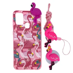 Nettech Samsung Galaxy M31 Uyumlu Maskot Seri Arka Koruma Kılıf (Çeşitli Renk) NT-85117