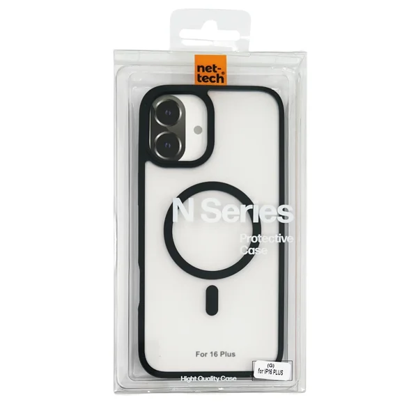 Nettech Apple iPhone 16 Plus Uyumlu NT-N057 Arka Koruma Kılıf (Siyah) NT-111005 - 3