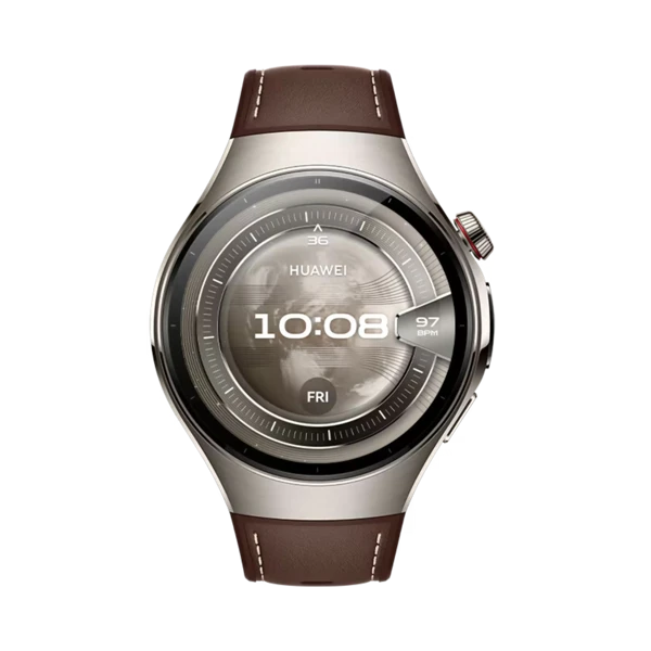 Huawei Watch 5 - Titanyum - 46mm - Wi-Fi - Koyu Kahverengi - 2