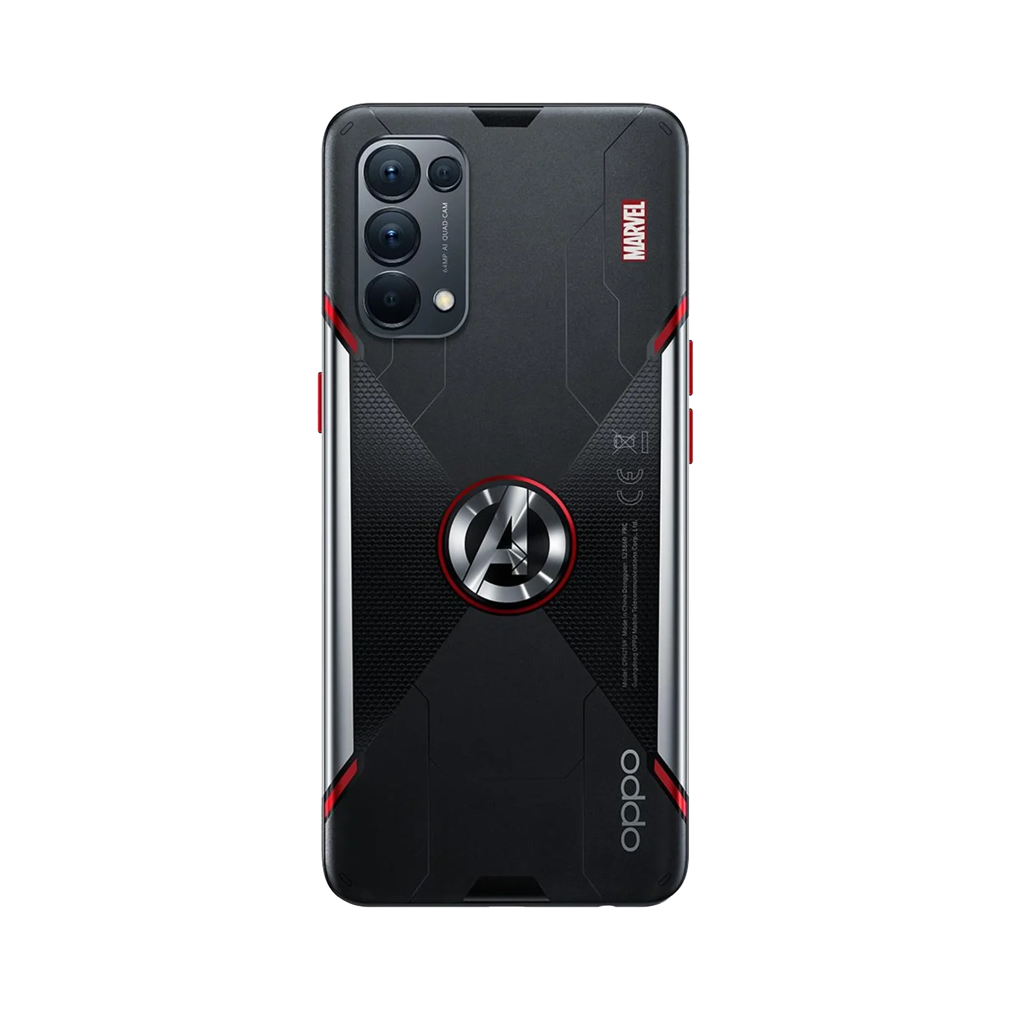 Oppo Reno5 Marvel Edition - 128 GB - Siyah