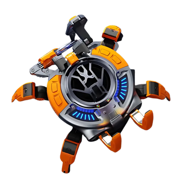 Nettech MY-301 Karikatür Model Kablosuz Hoparlör - Speaker (Turuncu) NT-111943 - 2