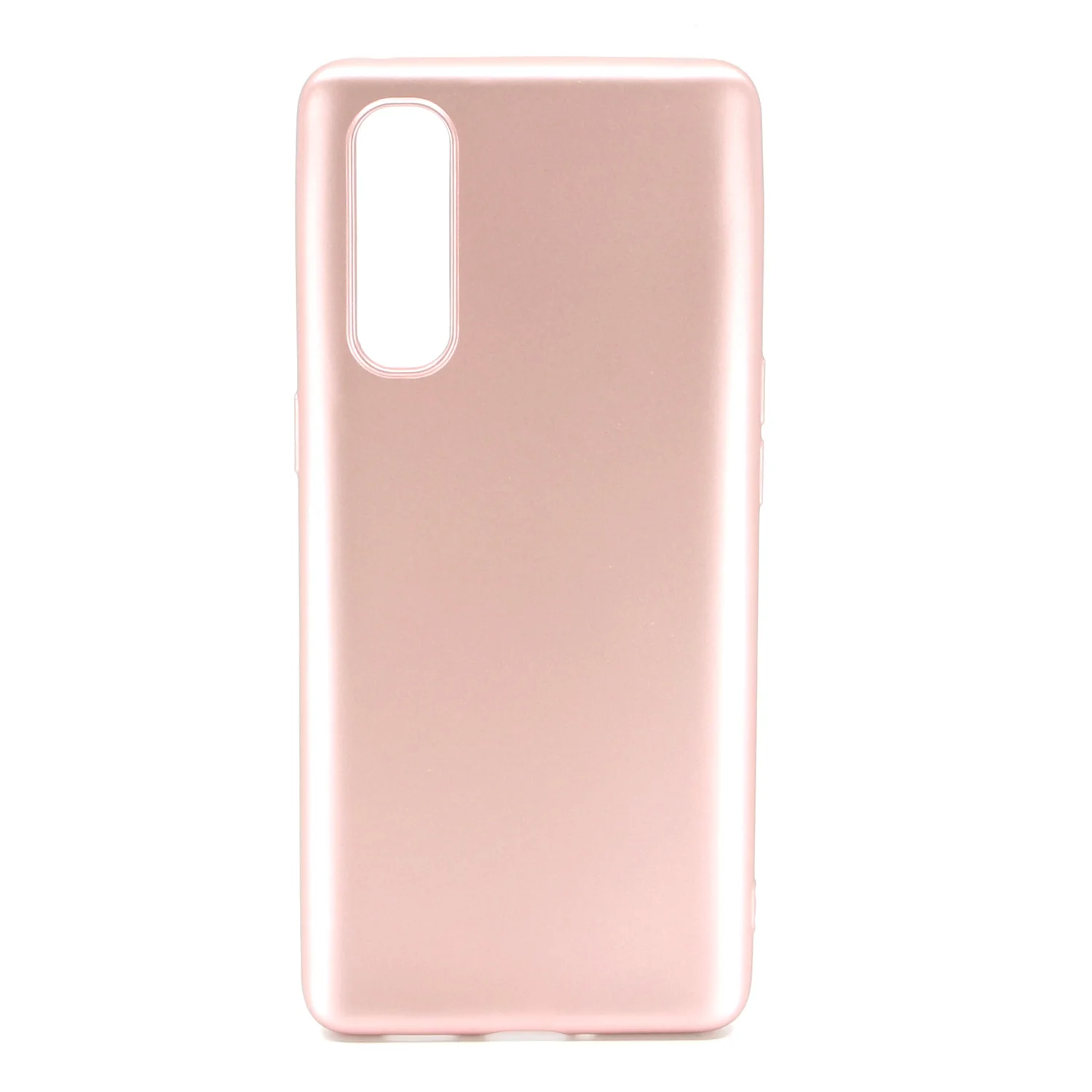 Nettech Oppo Reno 3 Pro Uyumlu Suide Arka Koruma Kılıf (Rose Gold) NT-80163