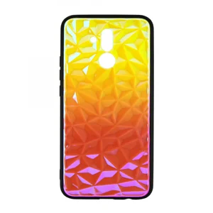 Nettech Huawei Mate 20 Lite Uyumlu Prizma Seri Arka Koruma Kılıf (Pembe) VR-17363