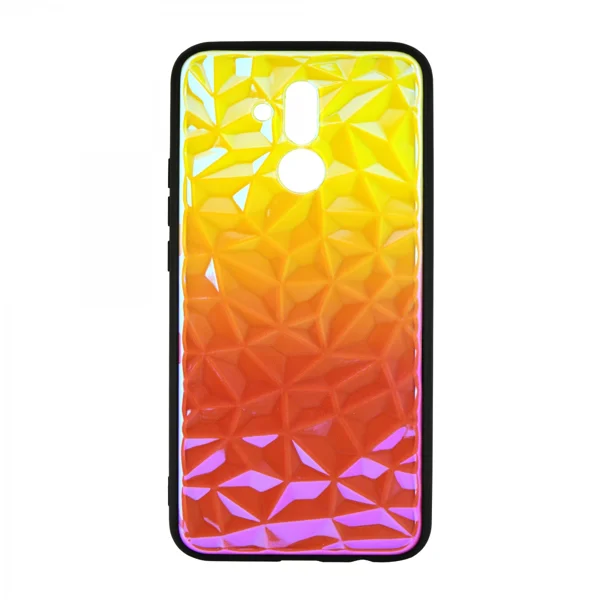 Nettech Huawei Mate 20 Lite Uyumlu Prizma Seri Arka Koruma Kılıf (Pembe) VR-17363 - 1