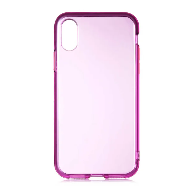 Apple iPhone X Kılıf Zore Bistro Kapak - Mor - 1