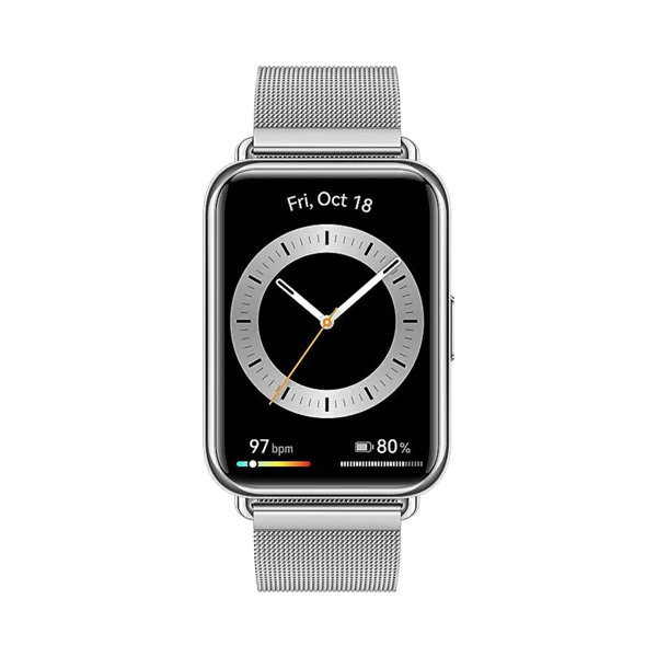Huawei Watch Fit 2 Elegant - Alüminyum - 46mm - GPS - Gümüş - 2