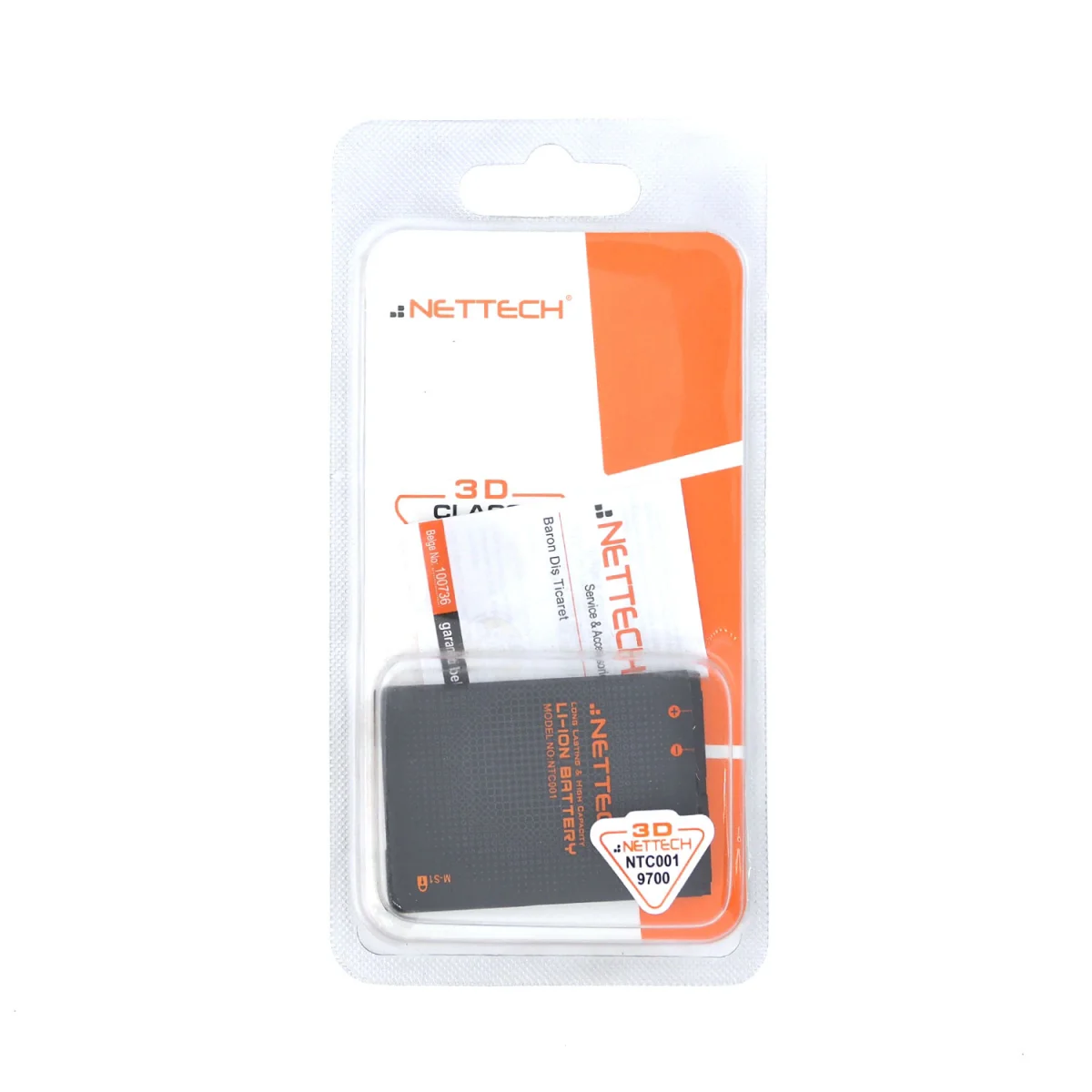 Teknonet BlackBerry Bold 9700 Uyumlu Nettech 1100 MAh Batarya NT-3746