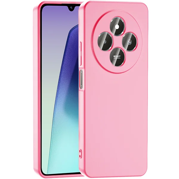 Xiaomi Redmi 14C 4G Kılıf Zore Mara Lansman Kapak - Pembe - 1