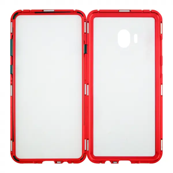 New Case Samsung Galaxy J400 J4 Uyumlu Arka Koruma Arka Koruma Kılıf (Kırmızı) VR-12088