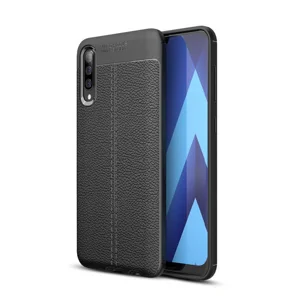 Galaxy M30 Kılıf Zore Niss Silikon Kapak - Siyah