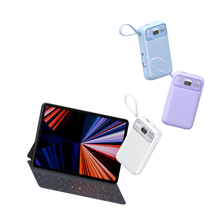 Nettech NT-PW34 20W + 15W PD 15W 10000 MAh Taşınabilir Powerbank (Mavi) NT-104928