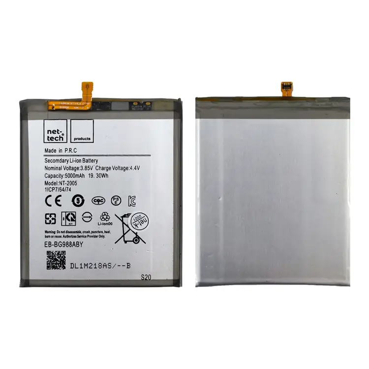 Teknonet Samsung Galaxy S20 Uyumlu Nettech NT-2005 5000 MAh Batarya NT-82554