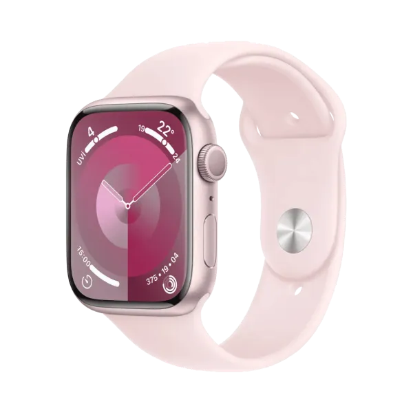 Apple Watch Series 9 - Alüminyum - 45mm - GPS - Pembe - 1